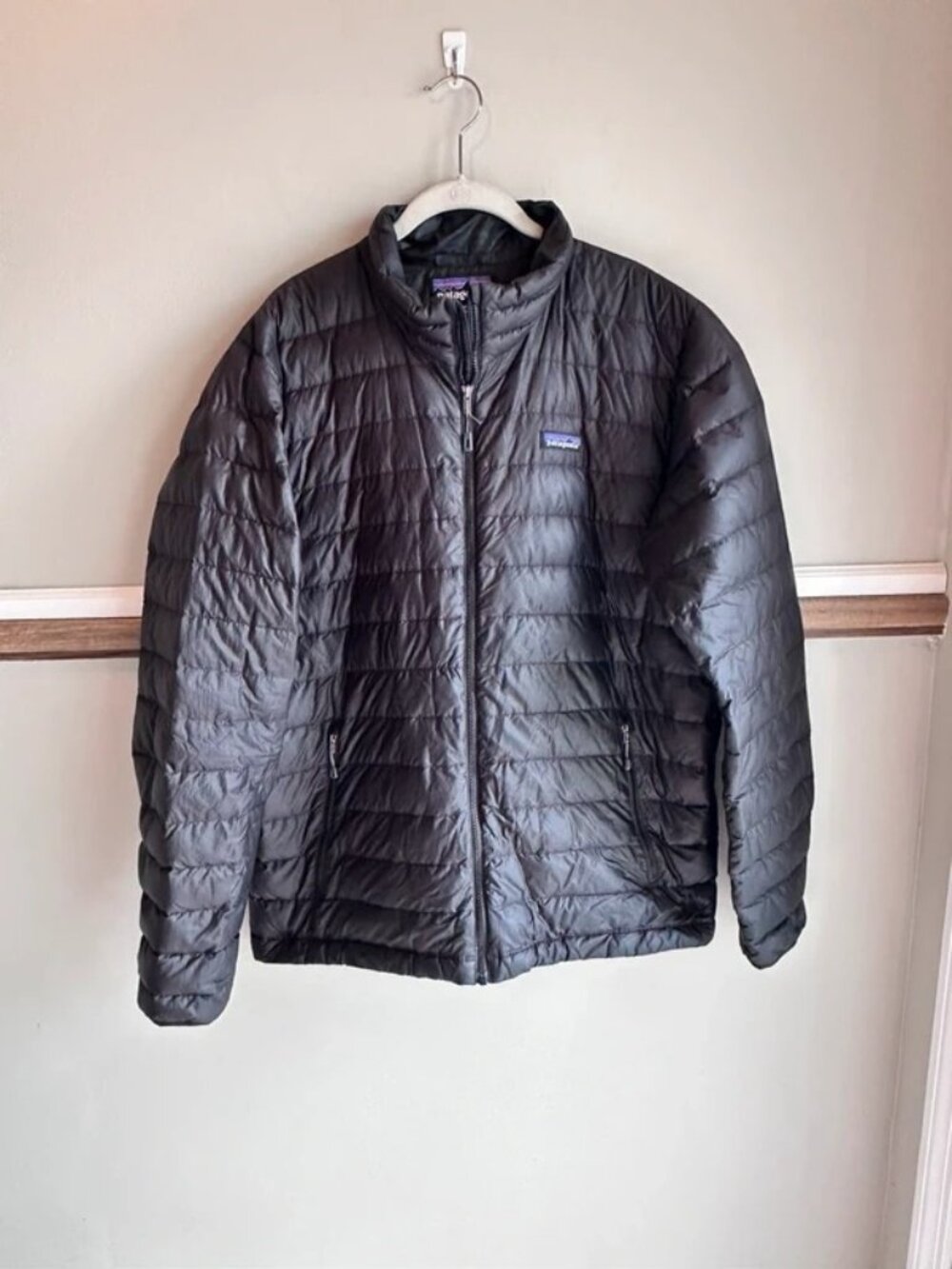 Patagonia 800 Fill Down Sweater Jacket 84674 Black Puffer β Menβs L